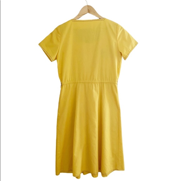 VINTAGE - STRUCTURED SHORT SLEEVE DRESS - Picture 2 of 8